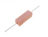 Resistor 3ohm, 0.5W, ±5%, wire, ceramic