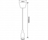 Pendant lamp holder E27. BY45-00101, black, 1m - 5 - Vikiwat Pendant lamp holder E27. BY45-00101, black, 1m - 5