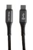 Phone cable USB Type-C to USB Type-C, 1.5m, black, 140W, VS Mobile
 - 1