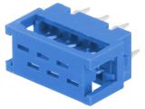 Connector wire-board, 6 contacts, adapter