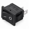 Rocker switch, KCD1-2-111, 2pos., OFF-(ON), 6A/250VAC, 12x19mm - 2