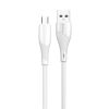 Phone cable Micro USB to USB, 3m, white, DeTech
 - 1
