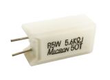 Resistor 5.6kohm, 5W, ±5%, wire, ceramic