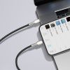 Кабел за телефон Lightning към USB Type-C, 1m, черен, 20W, Baseus - 3