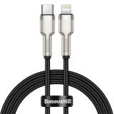 Phone cable Lightning to USB Type-C, 1m, black, 20W, Baseus
