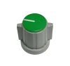 Potentiometer knob, ф20x17mm, with indicator, grey
- 1 - Vikiwat Potentiometer knob, ф20x17mm, with indicator, grey
- 1