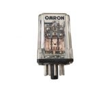 Relay electromagnetic MK3P, coil 110VDC, 10A/250VAC, 3NO+3NC, OMRON