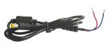 Power cable with socket, 5.5x2.1mm, 0.8m