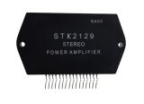 Интегрална схема, STK2129, Dual power audio amplifier output module 2x NF-E ±43V 5A 2x>25W(±26.5V/8к).
