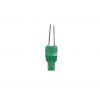 LED diode, green, 3x3x3x10.5mm, 10~15mcd, 20mA, 146°, square, THT 
 - 1