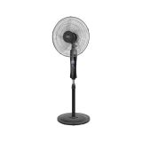 Room fan with stand, 50W, 230VAC, 3 levels, black, TSA8024-B , TEESA