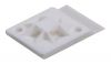 Holder for cable tie QM20A-PA66-NA, 20x20mm, white, adhesive - 7