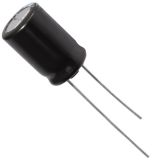 Кондензатор електролитен 470uF, 16V, THT, Ф10x20mm