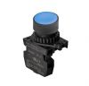 Panel switch, S2PR-P1BAM, button, 22mm, 1 position, blue
