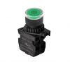 Panel switch, S2PR-P3GALM, button, 22mm, 1 position, green, LED
