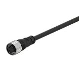 CID4-7R sensor cable, straight connector, M12, 4 pins, 7m