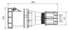 Индустриален съединител 406420 3P+N+PE 125A 400V - 2