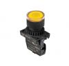 Panel switch, L2RR-L3YDM, button, 22mm, 1 position, yellow, LED
