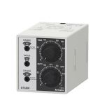 Реле за време ATS8W-11, аналогово, закъснение вкл, 0.1s~10h, 12VDC/3A, 2NO+2NC