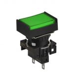 Indicator lamp LED, L16RRT-HG24, 24VDC, 3А, green, AUTONICS