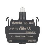 Индикаторна лампа LED, SA-LDB, 12~24VAC/VDC, 10mА, цвят син, AUTONICS