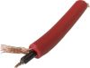 Microphone cable, HPC-100R, 1x0.25mm2, red, PROEL
