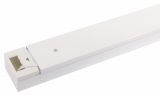 Rail for LED tubes, 2х18W, white, G13, IP20, non-waterproof, 220VAC, one-side