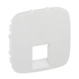 Cover, for socket (RJ45/RJ11), Legrand, Valena Allure, color white, 755415