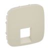 Cover, for socket (RJ45/RJ11), Legrand, Valena Allure, color cream, 755416
