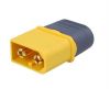 Power connector DC, XT60H-M, straight, plug, male, AMASS
