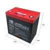 Traction battery 12.8V 50Ah, LiFePO4, OUTDO - 2