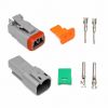 Конектор 2 пина, DT06-2S+DT04-2P+DT04-PIN-C+DT06-PIN-C