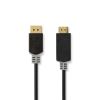 DisplayPort cable, DisplayPort-HDMI, 1m, black, 4K 30Hz, NEDIS
 - 1