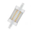 LED лампа 8W, R7S, 230VAC, 78mm, 1055lm, 2700K, топлобялa, ON01230015
