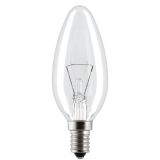 Обикновена лампа 240VAC, 25W, E14, тип свещ