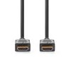 HDMI cable, HDMI-HDMI, 0.5m, black, 4K 60Hz, Ethernet, NEDIS
 - 2