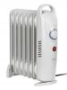 Oil radiator, 800W, 230VAC, 130x320x380mm, white, 7 ribs, TSA8035, TEESA - 1