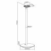 Loudspeaker stand, 715mm, 3kg, SPMT5850BK - 6