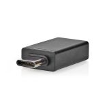 USB Type-C adapter, USB Type-C-USB, black, USB 3.2 Gen 1, NEDIS