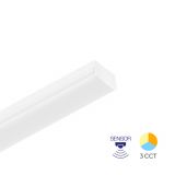 LED lamp, PROLINE, 36W, 230VAC, 4320lm, 3in1 colors, PIR motion sensor, IP40, 60x1190x36mm, BN20-41280