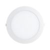 LED panel, recessed, 24W, circle, 230VAC, 2400lm, 4000K, neutral white, 275mm, BP01-62410
 - 2