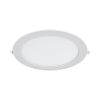 LED panel, recessed, 24W, circle, 230VAC, 2400lm, 4000K, neutral white, 275mm, BP01-62410
 - 1