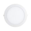 LED panel, recessed, 18W, round, 230VAC, 1800lm, 6500K, cool white, 205mm, dimmable, BP01-91830 - 2