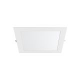 LED panel, recessed, 12W, square, 230VAC, 1120lm, 6500K, cool white, 170x170mm, BP02-61230