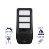 Соларна LED улична лампа със сензор, 50W, 3.2VDC, 2000lm, 6500K, студенобяла, IP65, BT43-05031