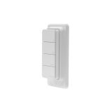 Wireless Smart switch, 16 functions, BT, white, Shelly Blu RC Button 4, 268308