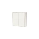 Безжичен Smart ключ, 16 функции, BT, бял, Shelly BLU Wall Switch 4, 266892