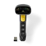 Barcode Scanner, 10~180 mm, 1D/ linear barcode, 5VDC, USB Wired/Wireless, BSCNW1D100BK