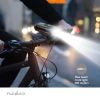 LED lights, for bicycle, front (headlight), rear (stop), 400/4.5lm, LBICYCLER10BK, NEDIS - 8