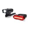 LED lights, for bicycle, front (headlight), rear (stop), 400/4.5lm, LBICYCLER10BK, NEDIS - 4